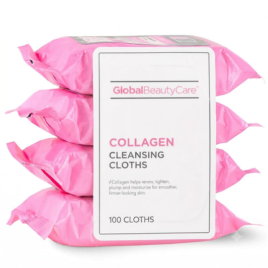 Global Beauty Care front packaging showing 4-pack convenience and benefits