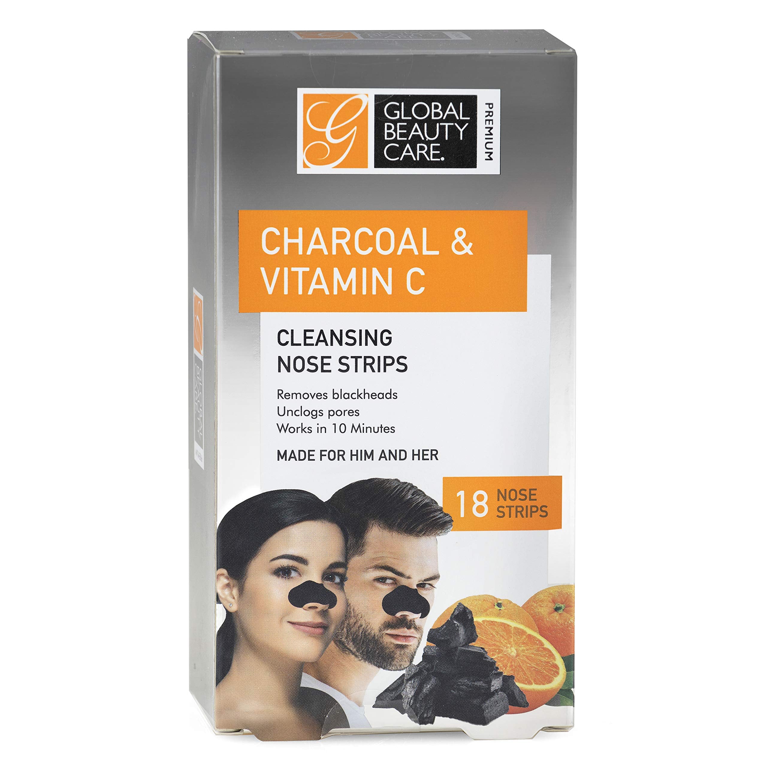 Global Beauty Care front packaging showing 18-count and benefits