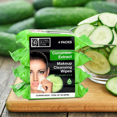 Global Beauty Care open wipe being pulled from pouch demonstrating easy single-use removal