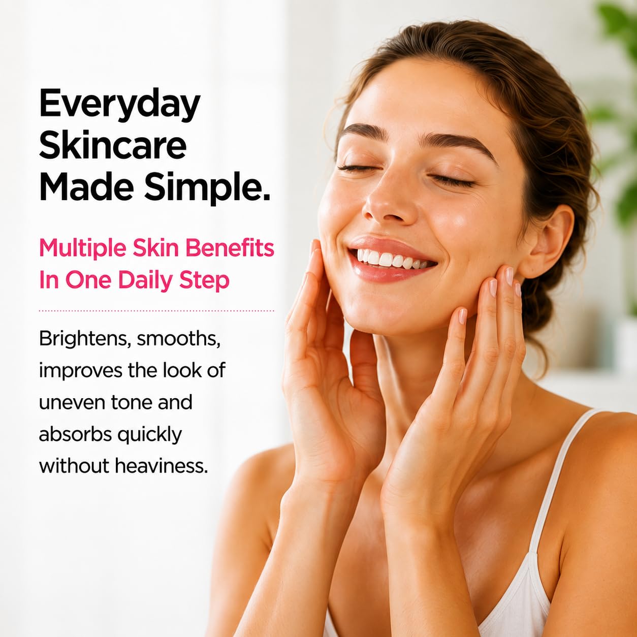 Global Beauty Care ingredient visual with vitamin C and niacinamide benefits