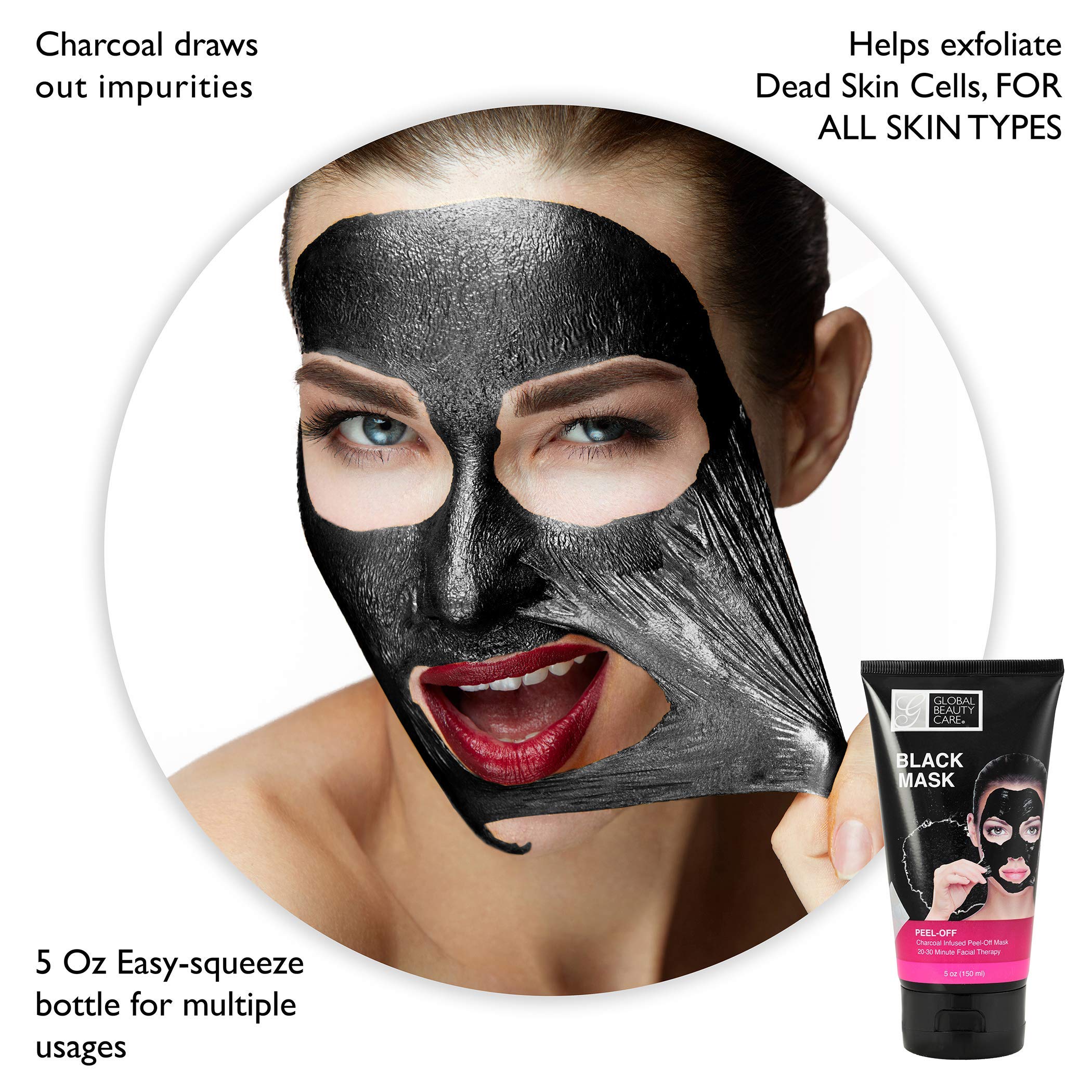 Global Beauty Care size comparison in hand showing travel-friendly benefit