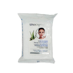 Global Beauty Care open stack of wipes displaying the four distinct formulas clearly