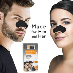 Global Beauty Care strip applied to nose demonstrating secure fit and coverage