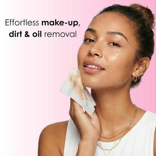 Global Beauty Care close-up of soft wipe texture for delicate cleansing