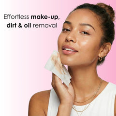 Global Beauty Care close-up of soft wipe texture for delicate cleansing