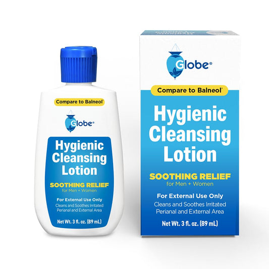 Globe front packaging 3oz bottle showing brand and use benefits