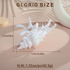 Glorig conch on model at beach conveying summer style and versatility