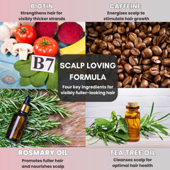 Glov Beauty micro stamp being used on scalp to enhance serum delivery