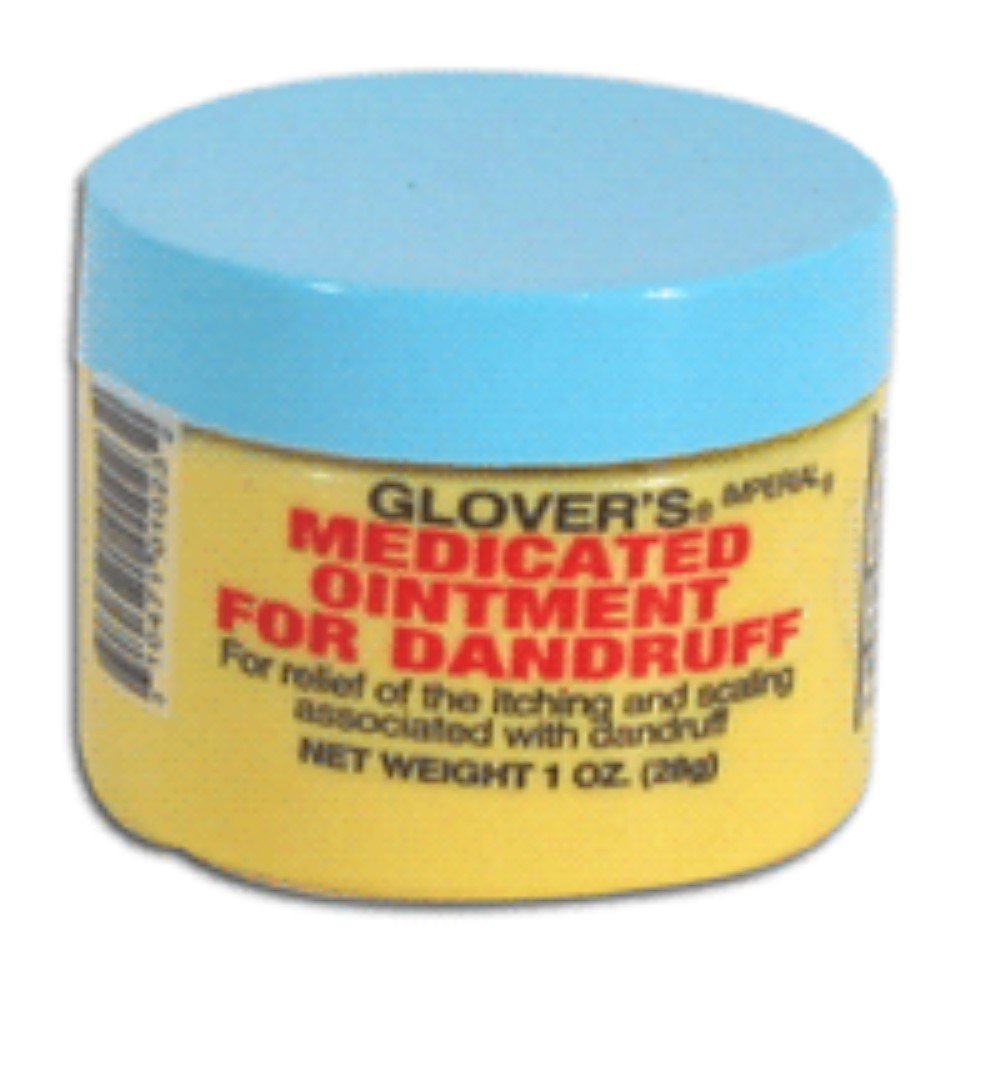 Glover's ointment jar front view showing label and compact travel-friendly size