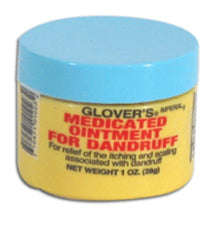 Glover's ointment jar front view showing label and compact travel-friendly size