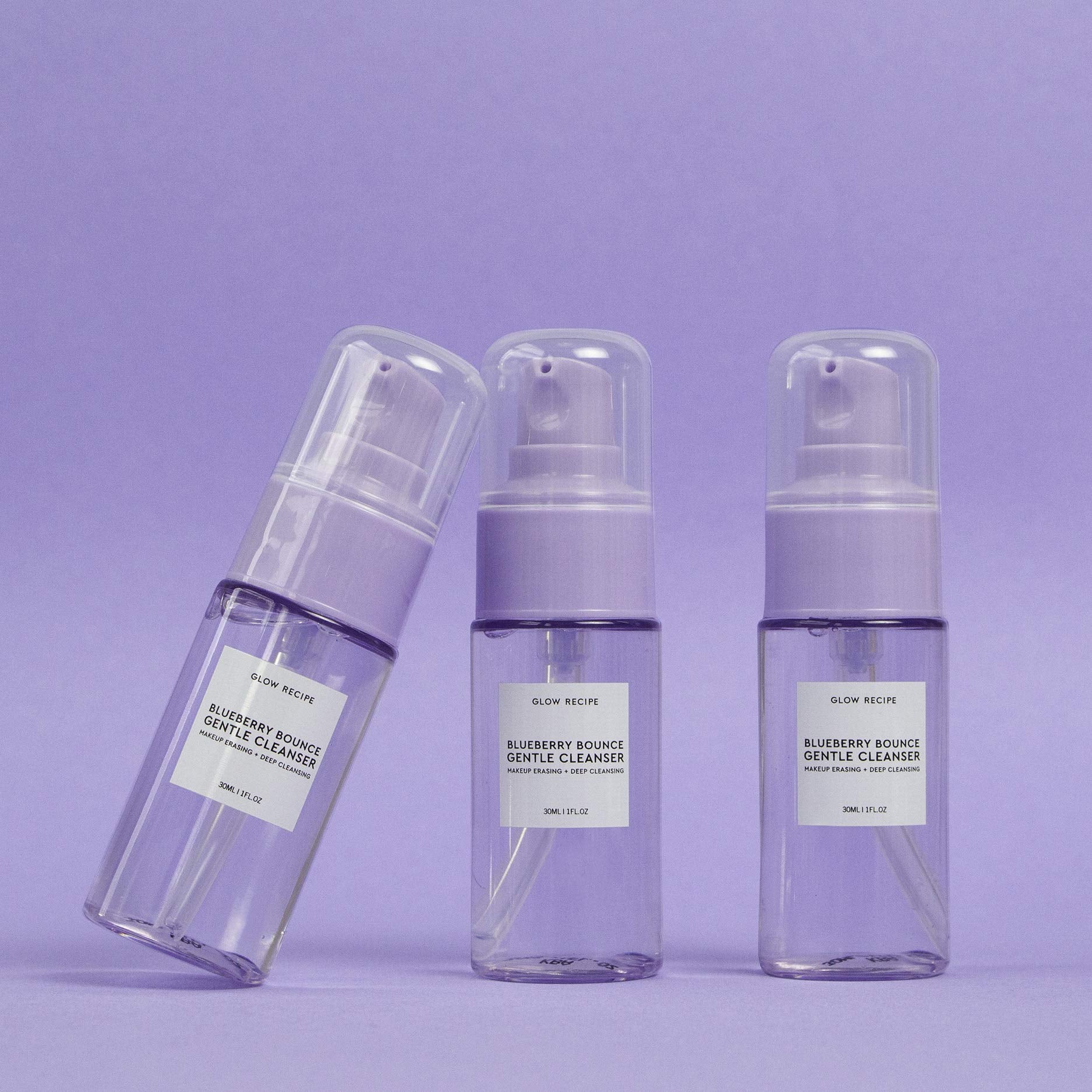 Glow Recipe 30ml bottle beside common items showing true size and scale