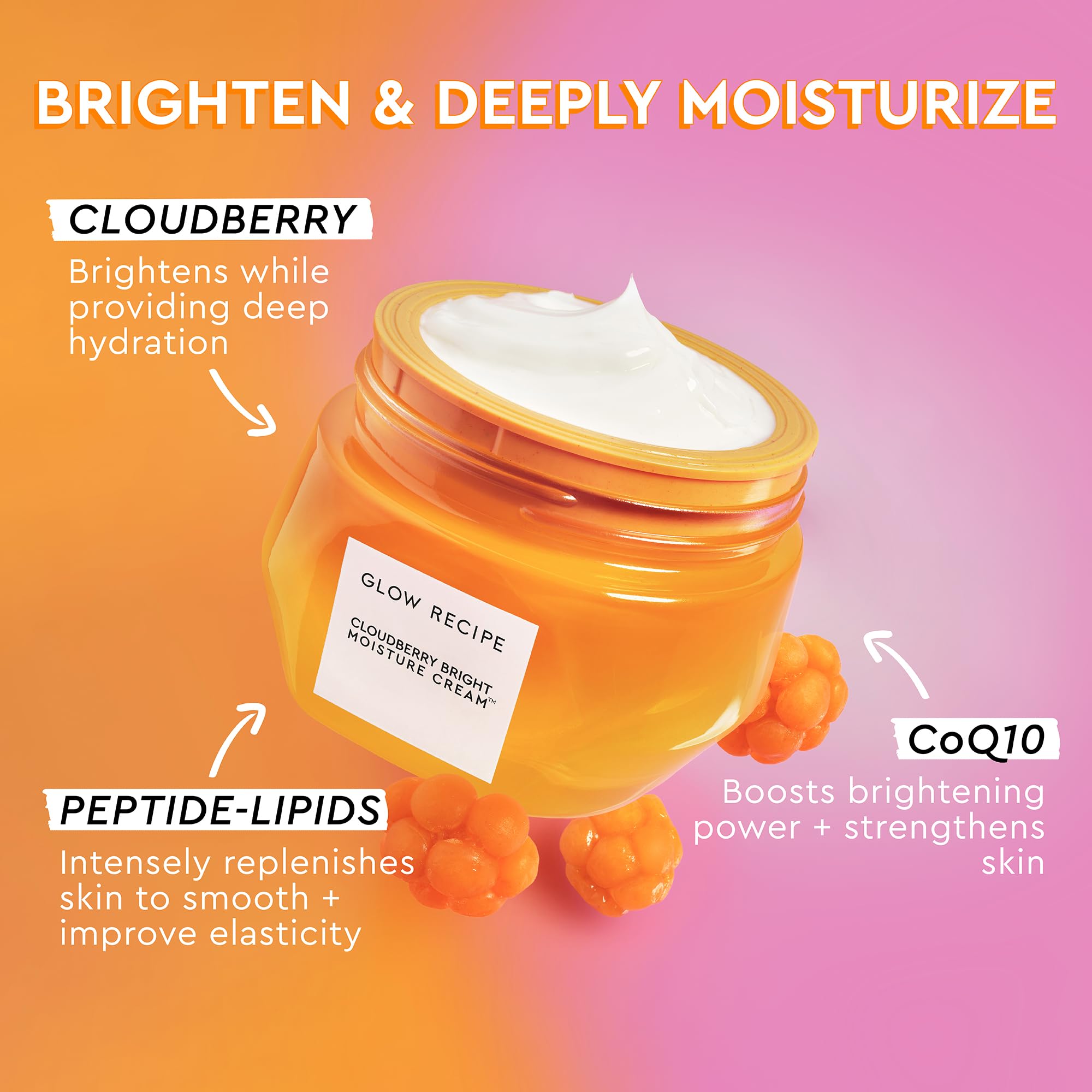 Glow Recipe whipped cream texture close-up demonstrating lightweight hydration