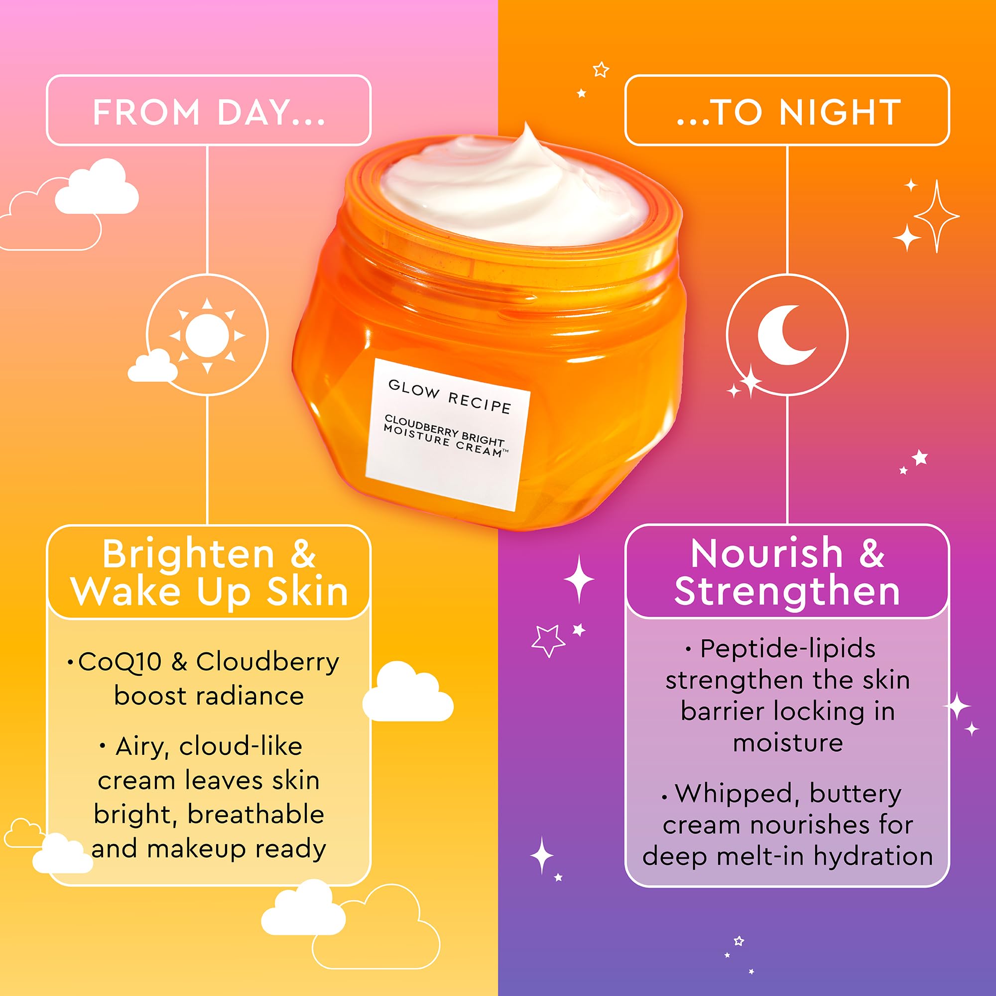 Glow Recipe model applying cream to face showing smooth makeup prep
