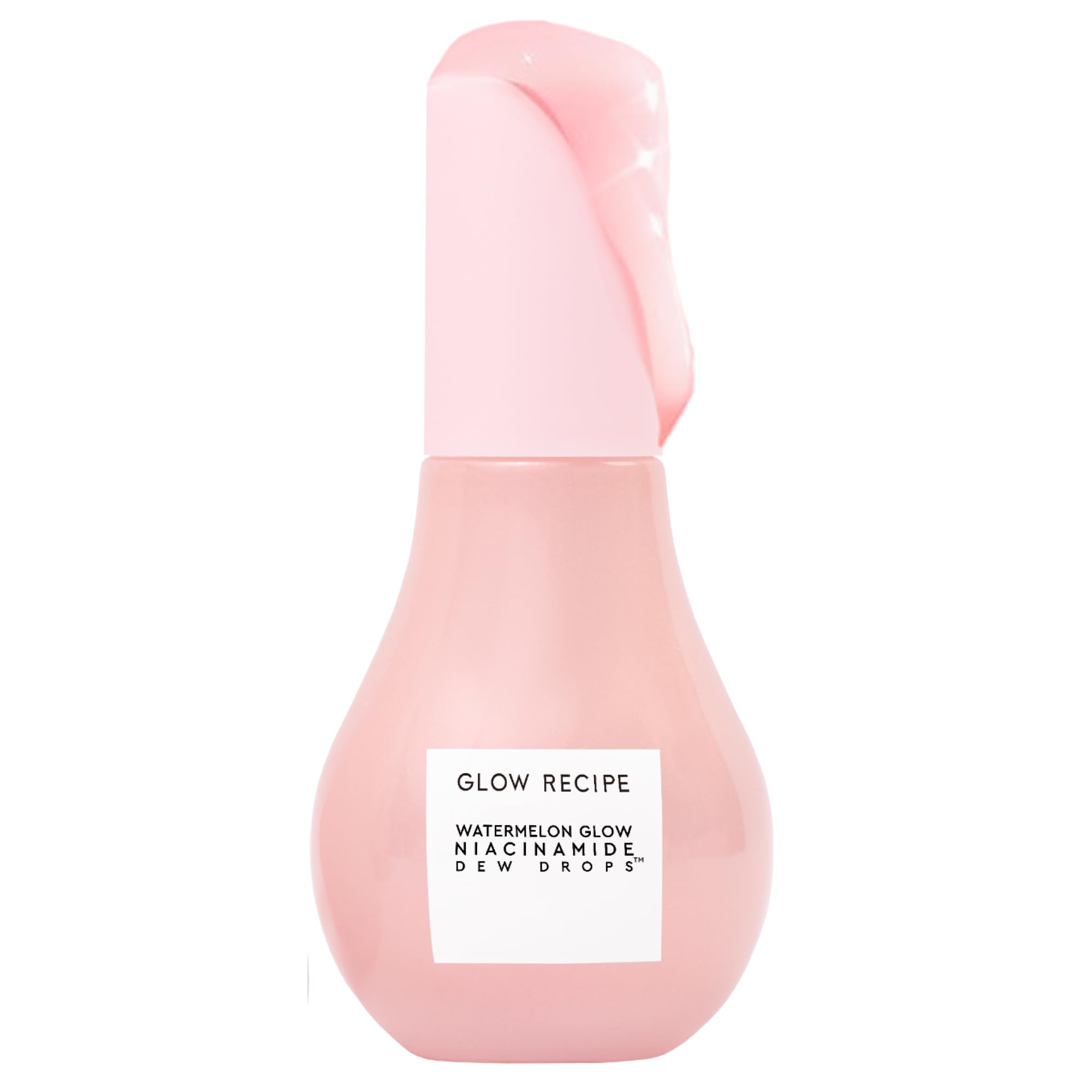 Glow Recipe front bottle shot showing sleek packaging and product clarity benefit