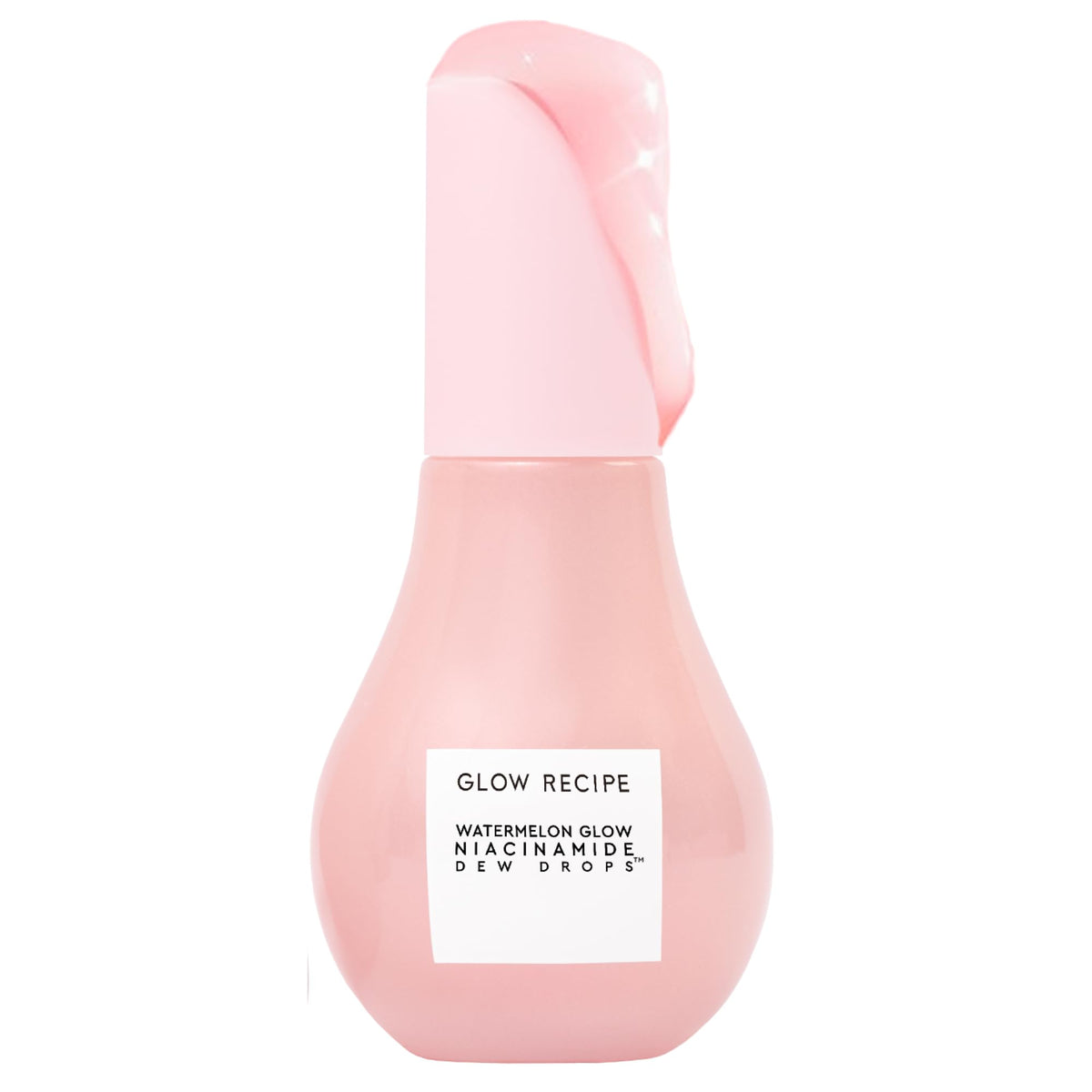 Glow Recipe front bottle shot showing sleek packaging and product clarity benefit