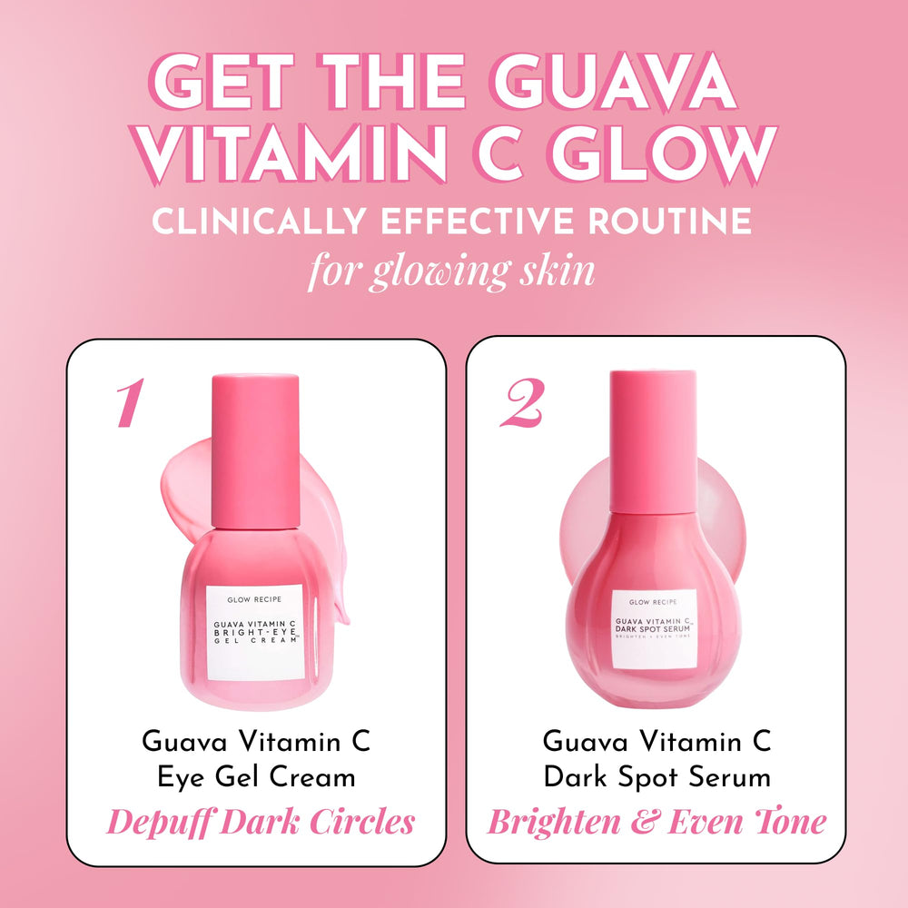 Glow Recipe product label detail showing key actives and clean formula