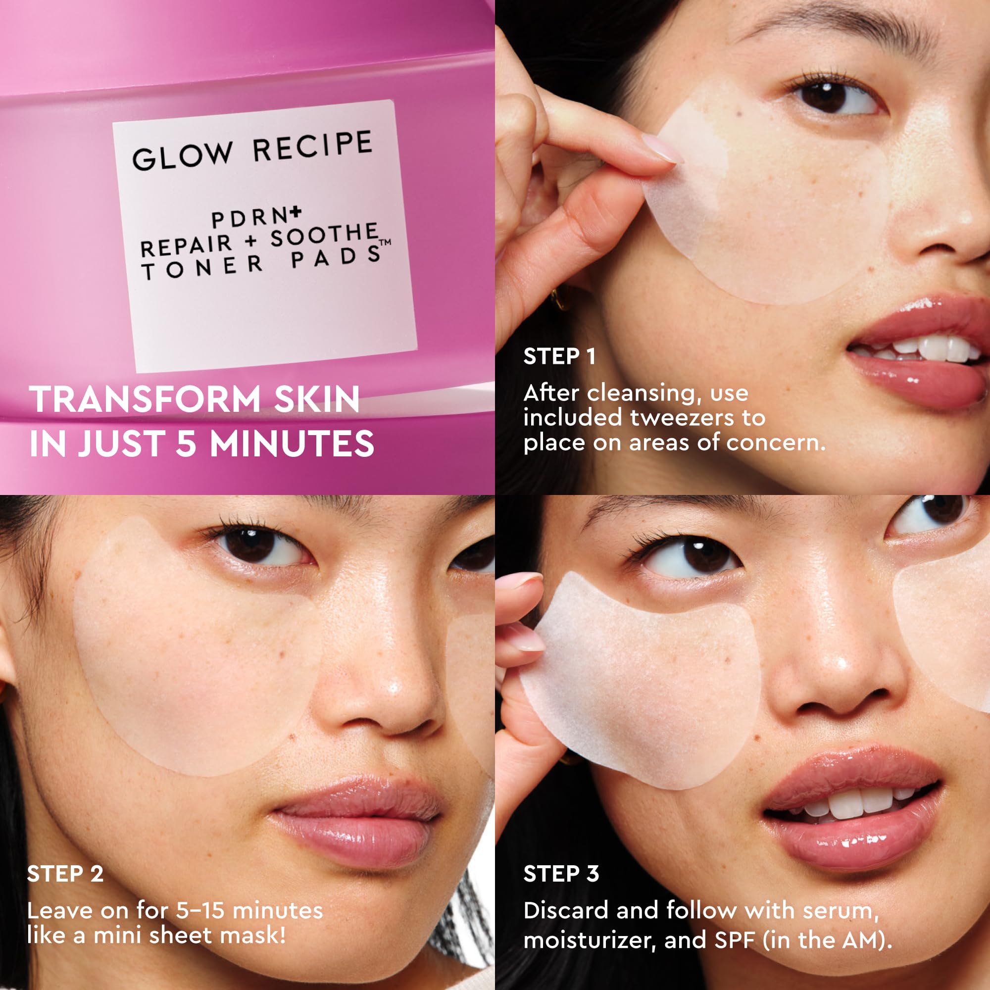 Glow Recipe centella and prickly pear ingredients highlighting soothing properties