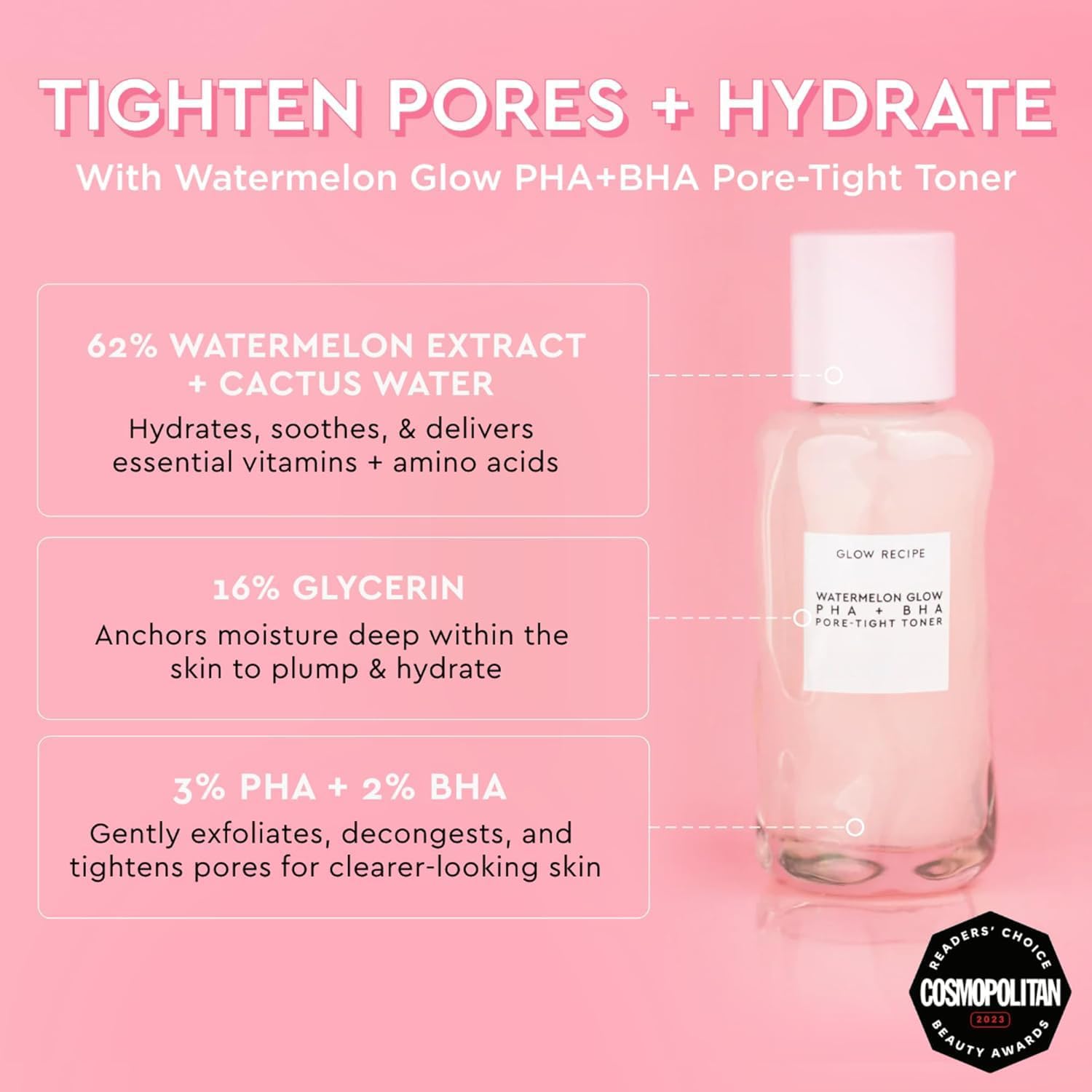 Glow Recipe Niacinamide Dew Drops bottle highlighting hydrating formula