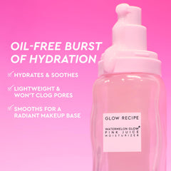 Glow Recipe open jar showing bouncy gel texture and hydration