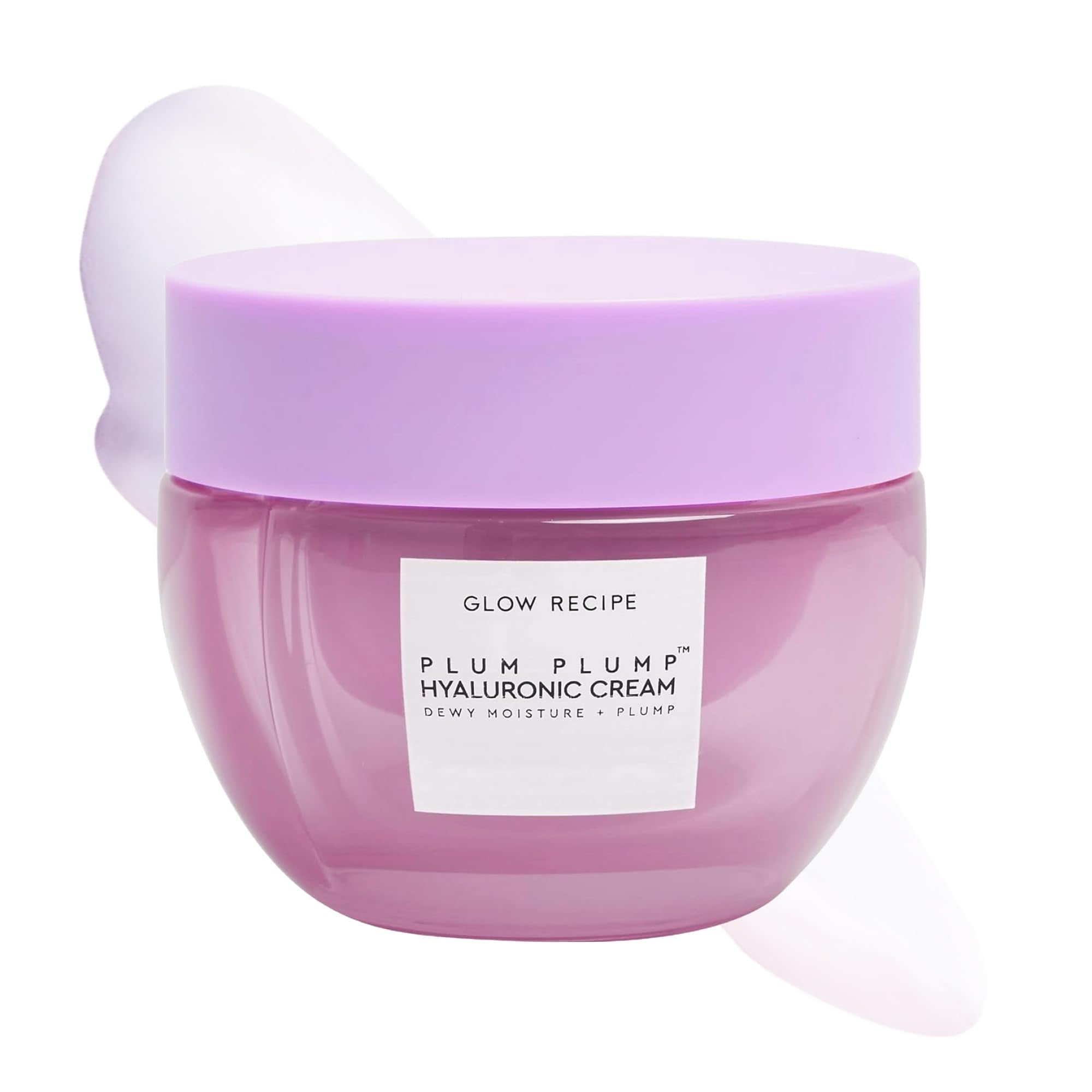 Glow Recipe jar front view showing refillable design and compact 50ml size benefits