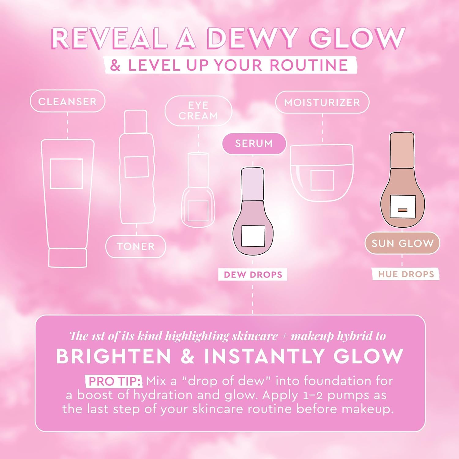Glow Recipe label close-up highlighting ingredients and clean formulation