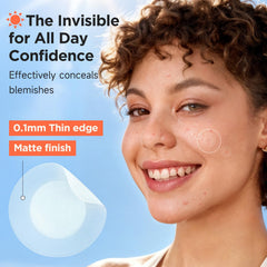 Glowpatch daytime ultra-thin detail showing near-invisible coverage benefit
