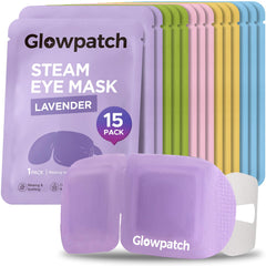 Glowpatch front packaging showing 15-pack and variety for convenient gifting
