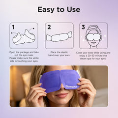 Glowpatch masks in travel pouch staged on suitcase implying airport comfort