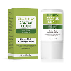 GLPYUEW front packaging showing compact balm stick and benefits