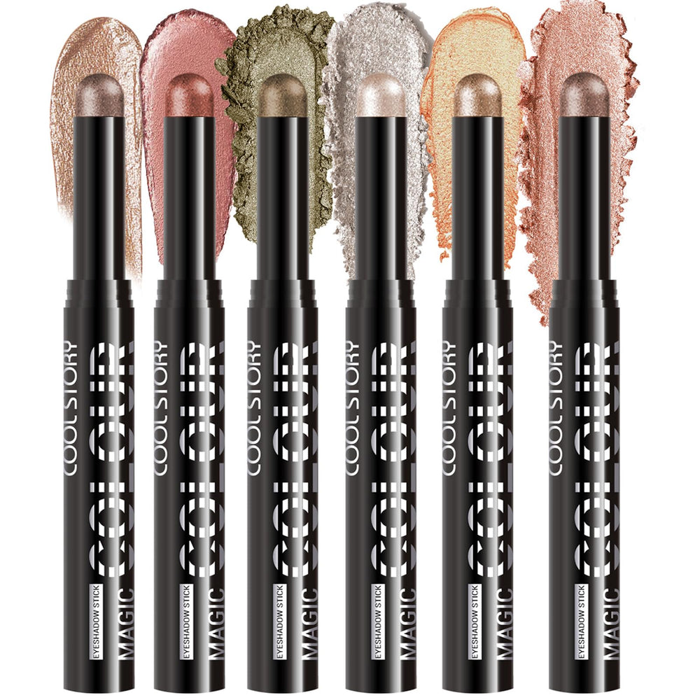 GLSFACE front packaging showing six sticks and shade names for easy selection