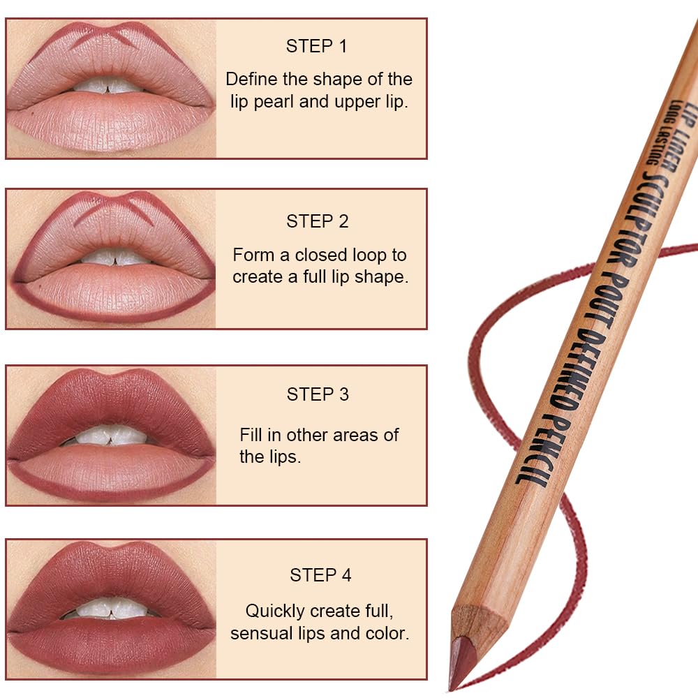 GLSFACE pencils in hand for size comparison highlighting portable travel size