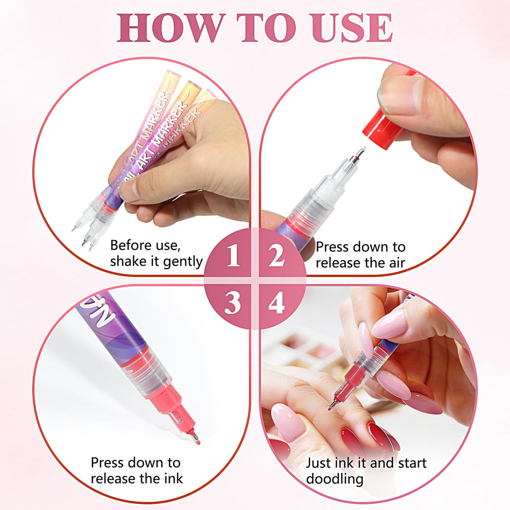 Gluixio fine 0.5mm tip close-up for precise lines and detailed work