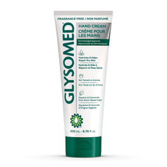 Glysomed front bottle showing 200 mL unscented formula and clear branding benefit: reliable hydration