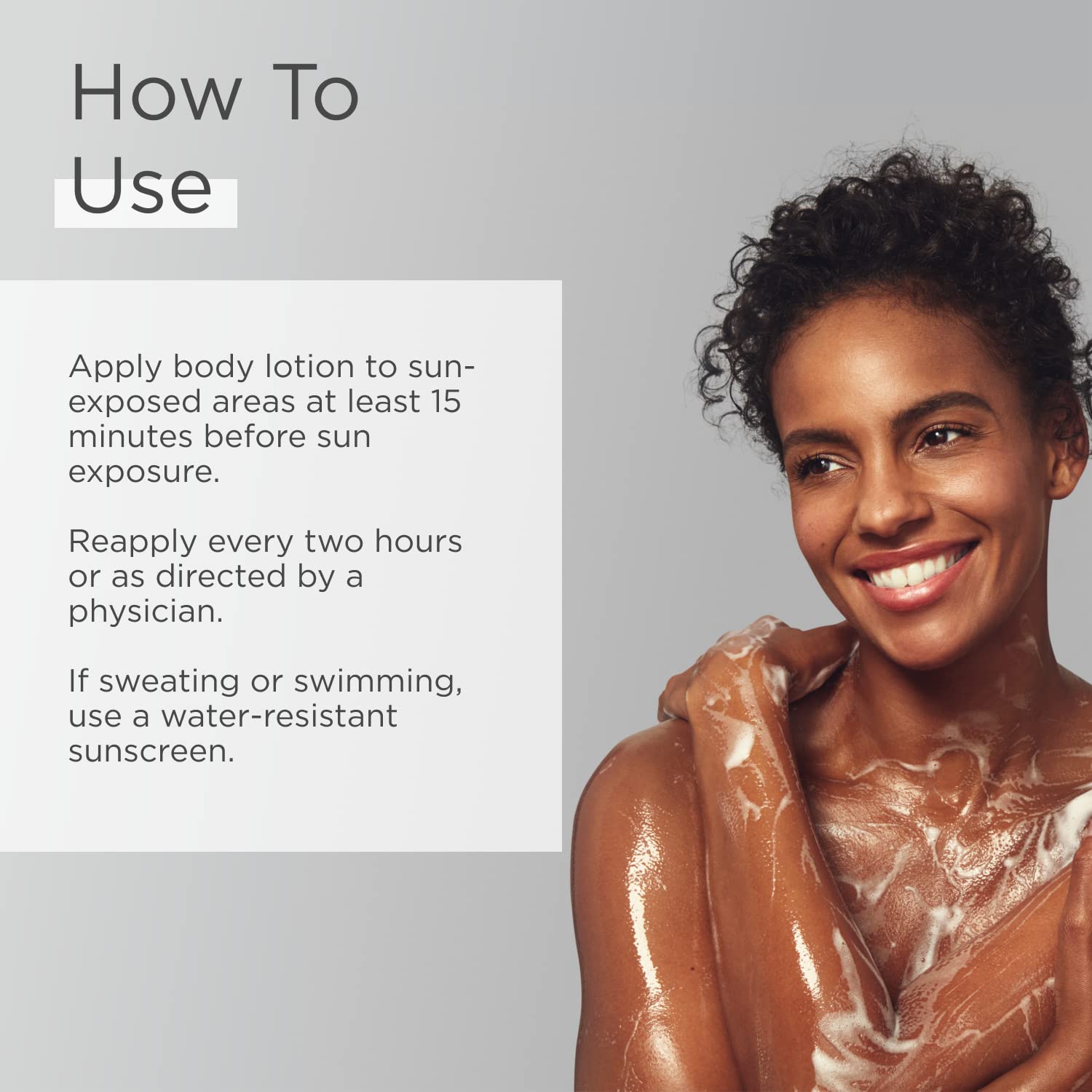 GLYTONE applied on arm demonstrating smoother, refined skin surface