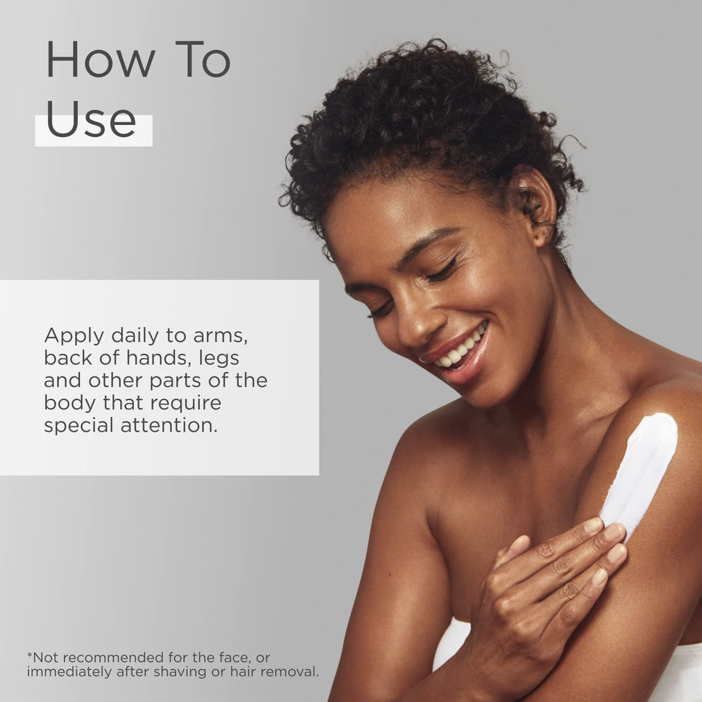 GLYTONE ingredients label close-up, highlighting glycolic acid concentration