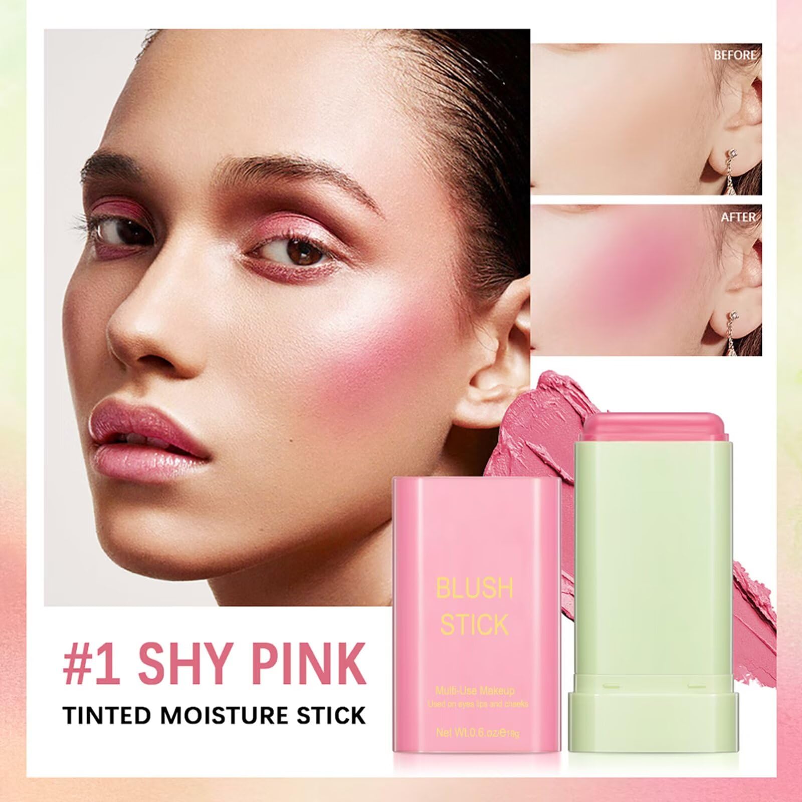 GMaxit used as eyeshadow showing subtle wash and crease-resistant effect