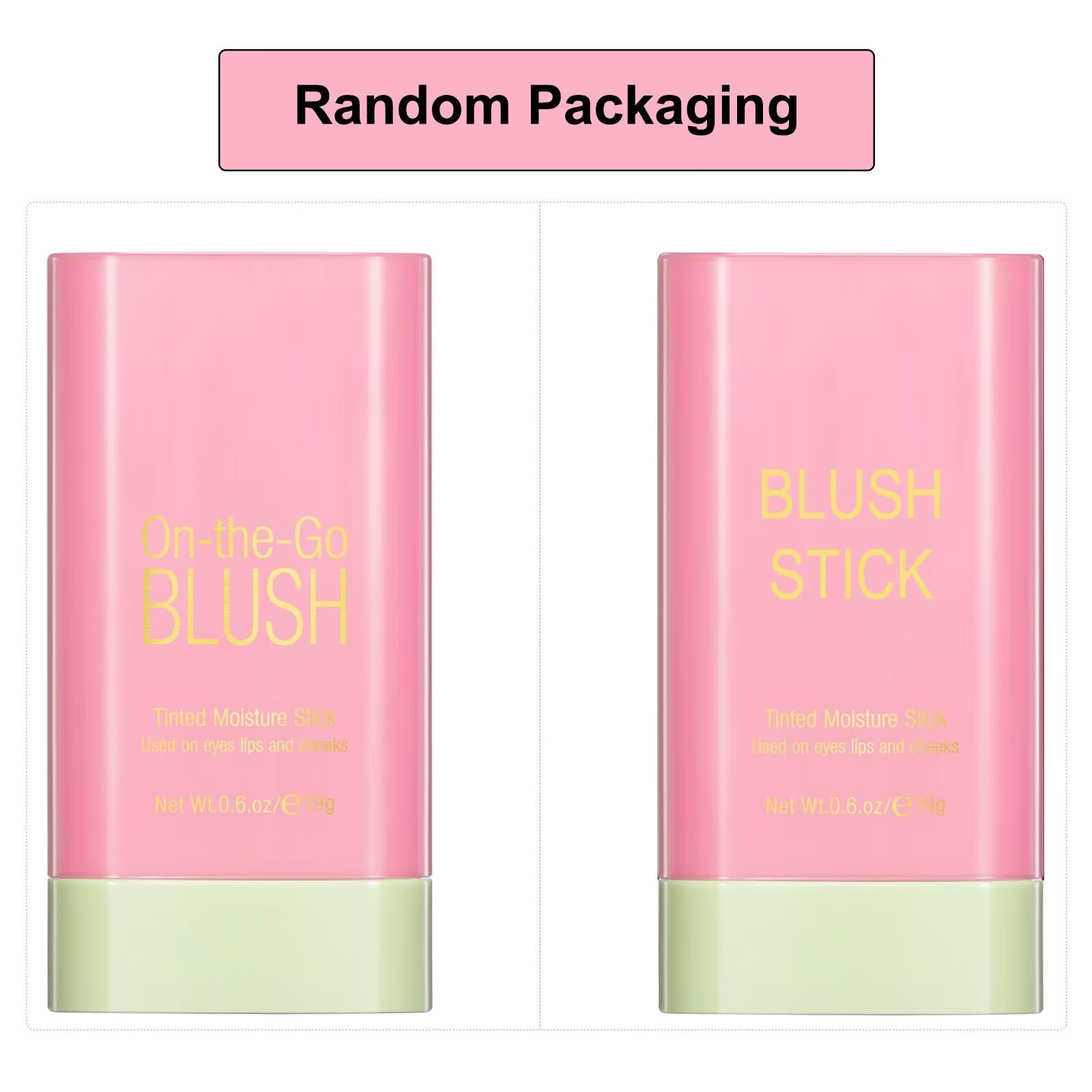 GMaxit blush stick in a purse scene highlighting quick touch-up benefit