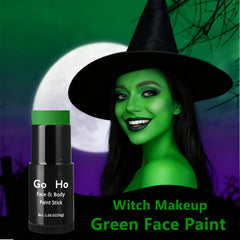 Go Ho application on cheek demonstrating bold color payoff and coverage