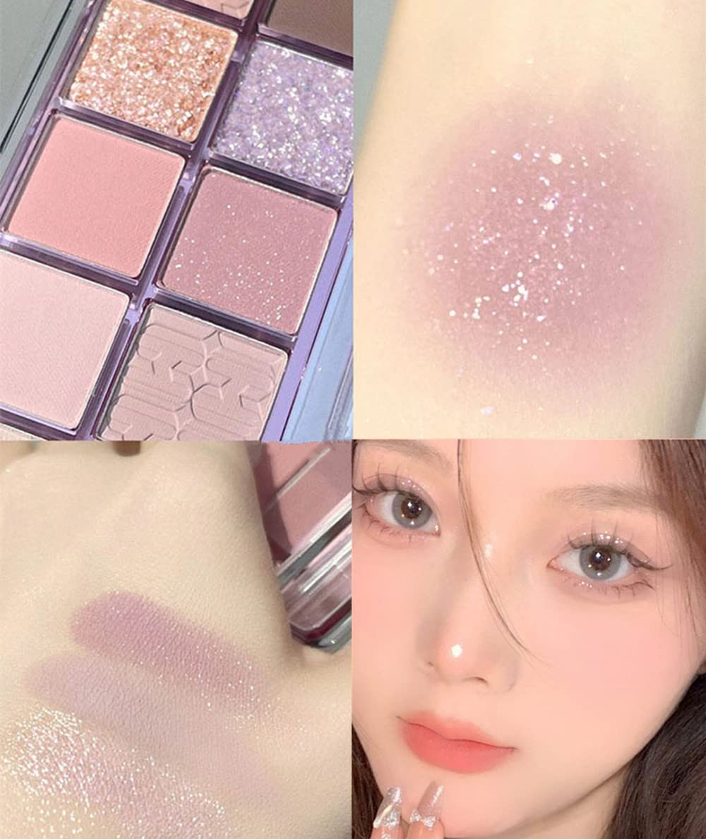 Go Ho applied on eyelid demonstrating blendable shades and flattering finish