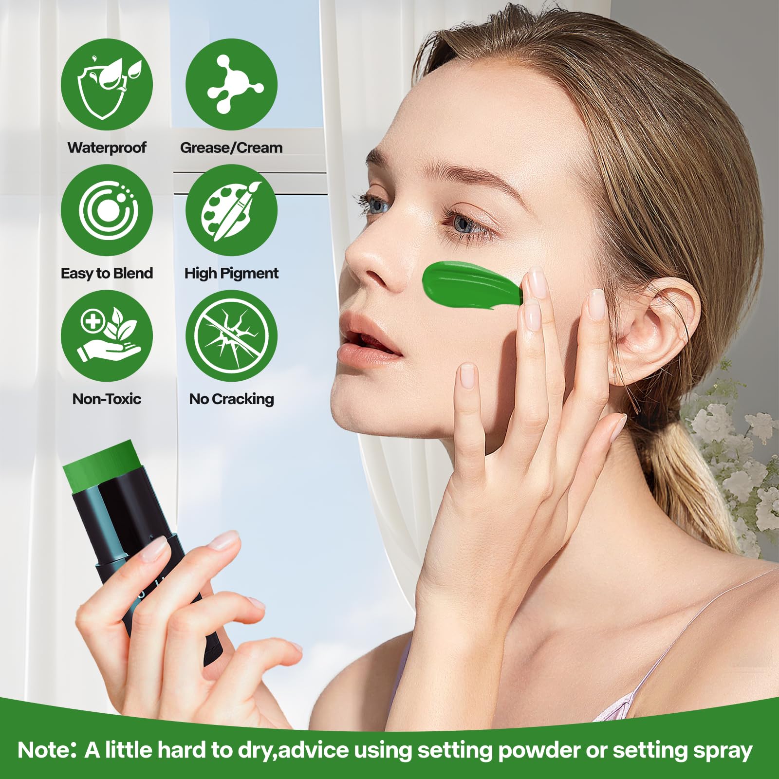 Go Ho close-up of creamy texture highlighting smooth blendability benefit
