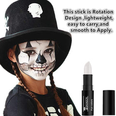 Go Ho black stick used under eyes in sports setting reducing glare and offering quick application
