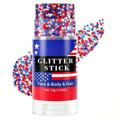 Go Ho front packaging showing red white blue star glitter benefits