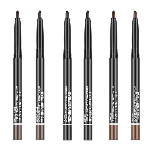 Go Ho front packaging showing six retractable gel pencils for easy selection and storage