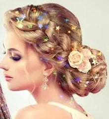Go Ho glitter on shoulder highlighting body accent and reflective finish