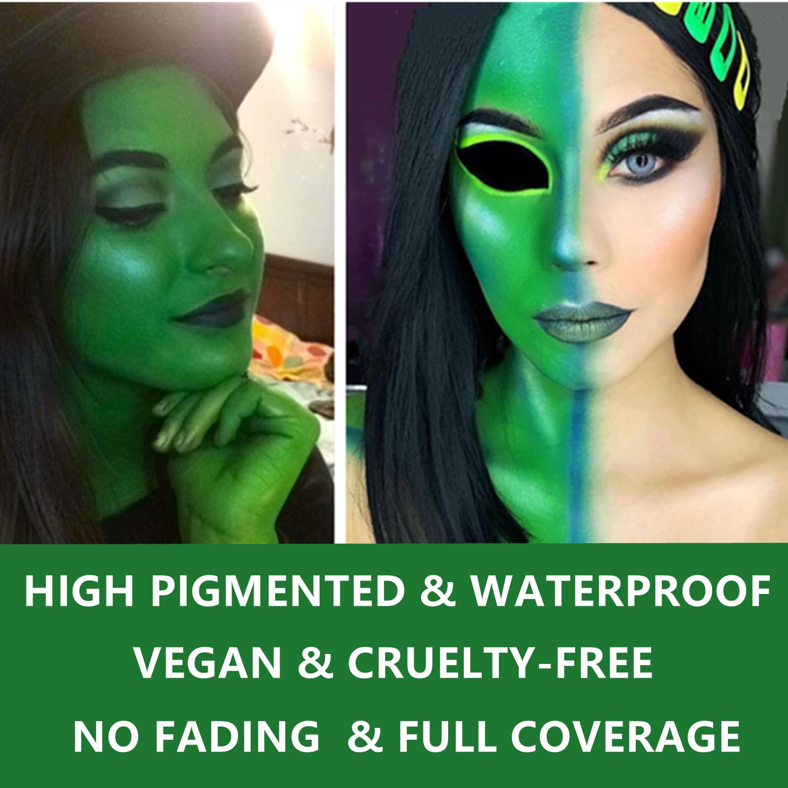 Go Ho label and ingredients panel showing vegan non-toxic formulation benefit
