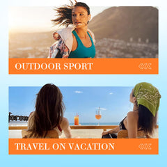 Go Ho in a beach bag lifestyle scene for convenient on-the-go protection