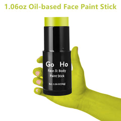 Go Ho ogre green creamy texture close-up showing smooth blendability