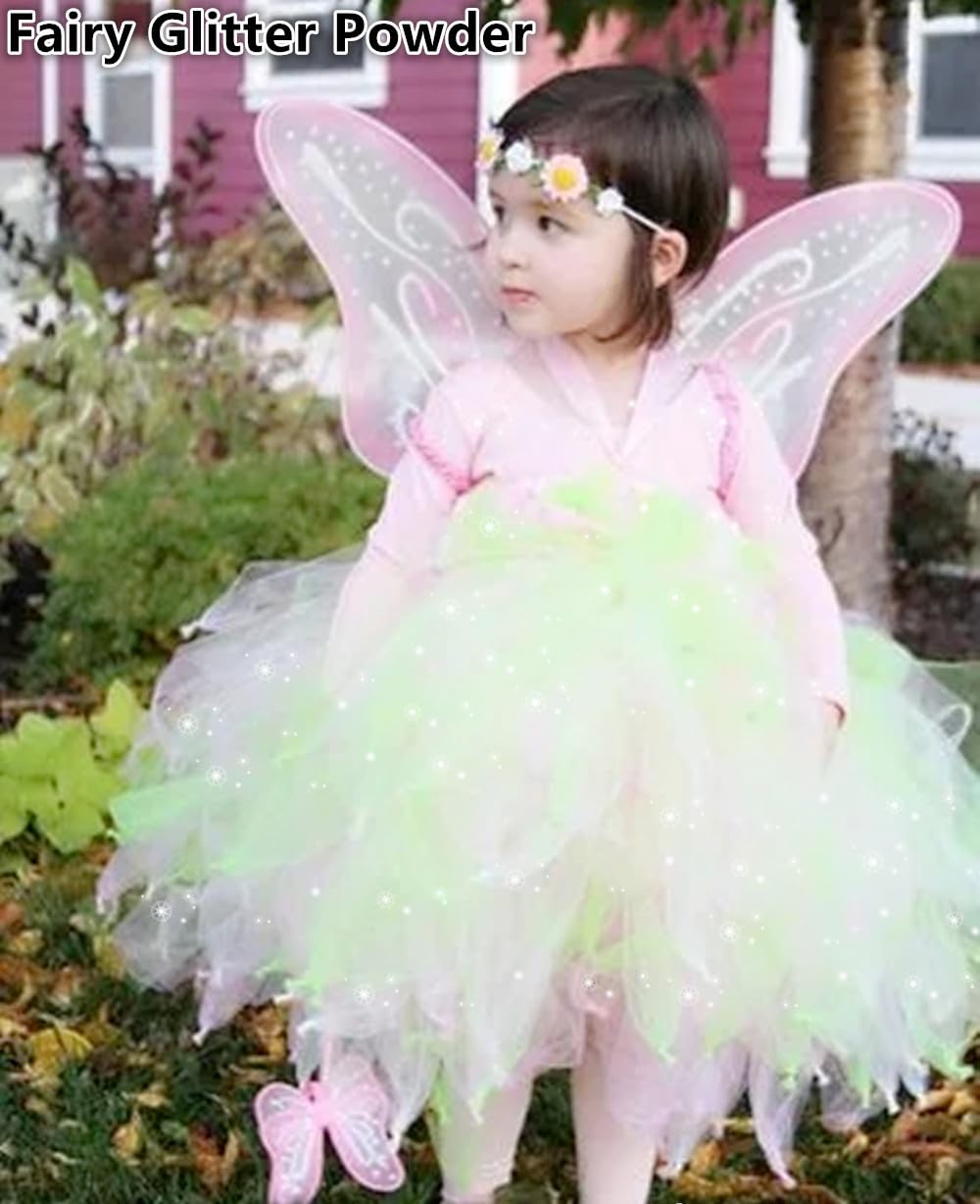 Go Ho glitter dusted on clothing fabric, brand enhances costume sparkle