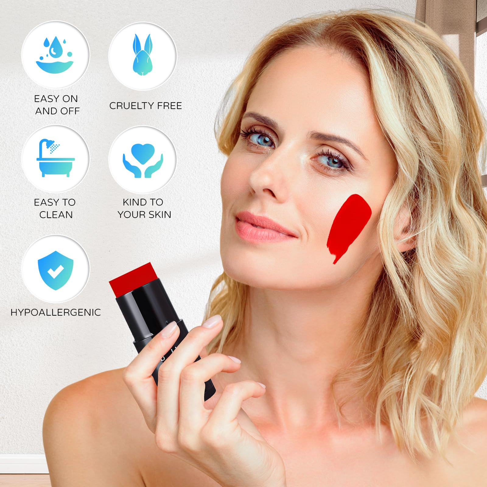 Go Ho red paint used for full body look showing fast coverage benefit