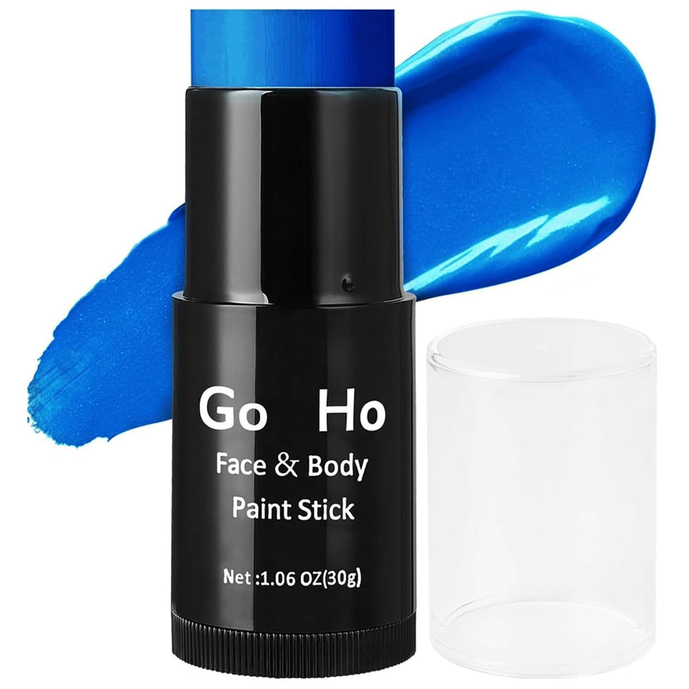 Go Ho front packaging showing vibrant royal blue and stick cap, clear product identity and benefit